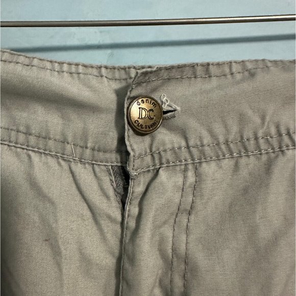 Denim Culture‎ Grey Cargo Shorts Sz 34 - Picture 6 of 11